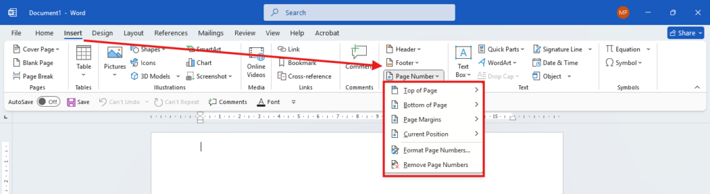 10 Powerful MS Word Tips and Tricks in Hindi जो आपकी Productivity को 5X बढ़ा देंगे MS Word Header, Footer and Page Numbering tutorial graphic.